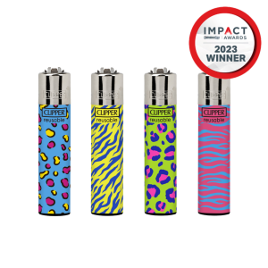 Classic Large Lighters Pop Animal Print (48 lighters) Hover