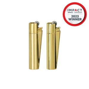 Metal Lighters Gold (12 lighters) Hover