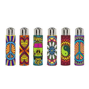Pop Cover Silicone Lighters Hippie Passion (30 lighters) Hover
