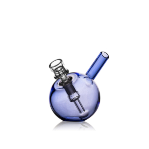 Spherical Pocket Bubbler (Light Cobalt)