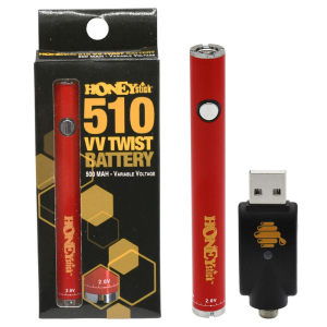 510 Variable Voltage Twist Battery (Red) Hover