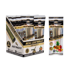 Passion Fruit Flavoured Mini Pre-Rolled Cone (2 pack) - Carton of 20 Hover