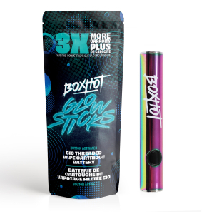 Box Hot Glow Sticks 510 Battery (Carton of 12)