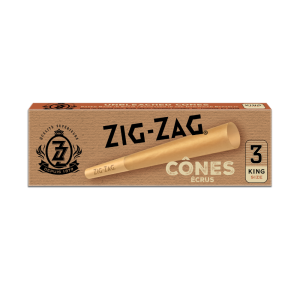 Pre-Rolled Unbleached King Size Cones (3 Pack) Hover