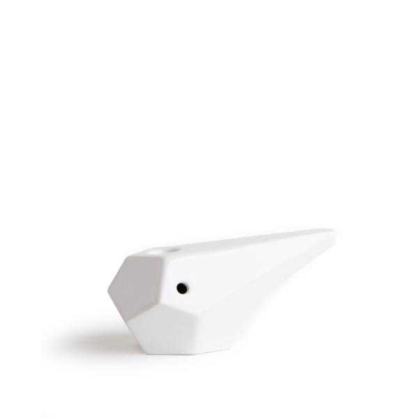 Prism Ceramic Pipe (White)