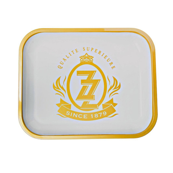 Zig-Zag Large Classic Medallion (Since 1879) Metal Rolling Tray